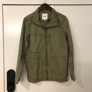 Madewell utility jacket (large)